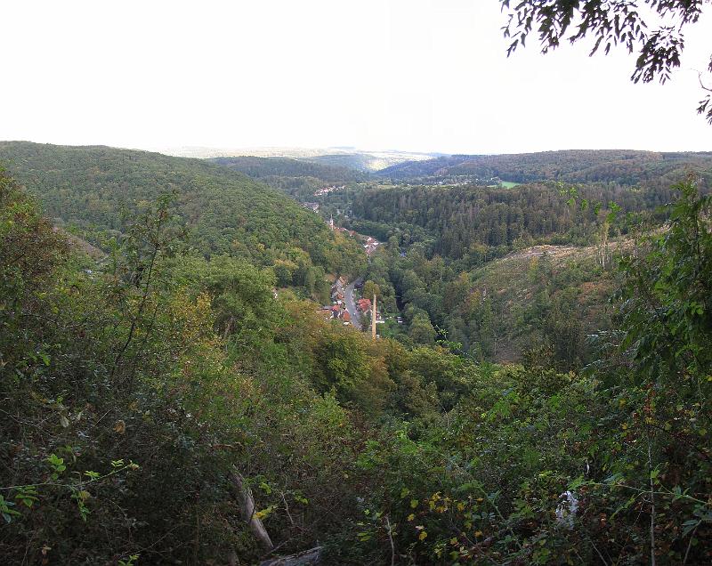 harz_altenbrak.jpg - Uitzicht over Altenbrak, het eindpunt van onze 5e etappe.