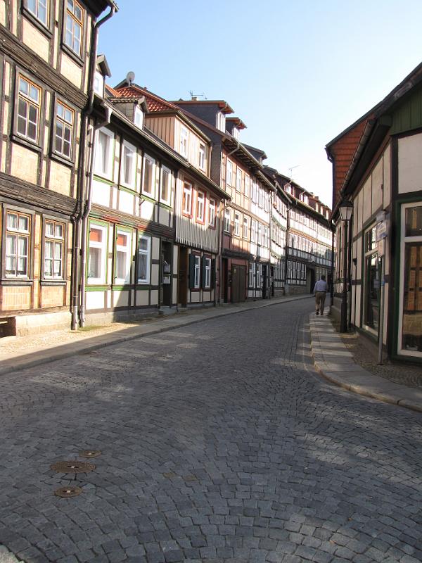 wernigerode_straat.jpg - Één van de gerestaureerde straatjes in Wernigerode.